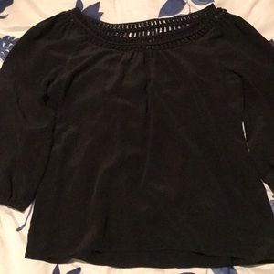 White House Black Market Silk Shirt